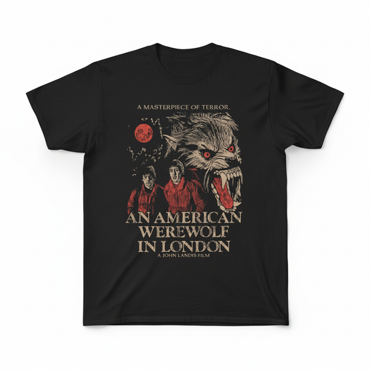 An American Werewolf in London - Retro Horror Tee