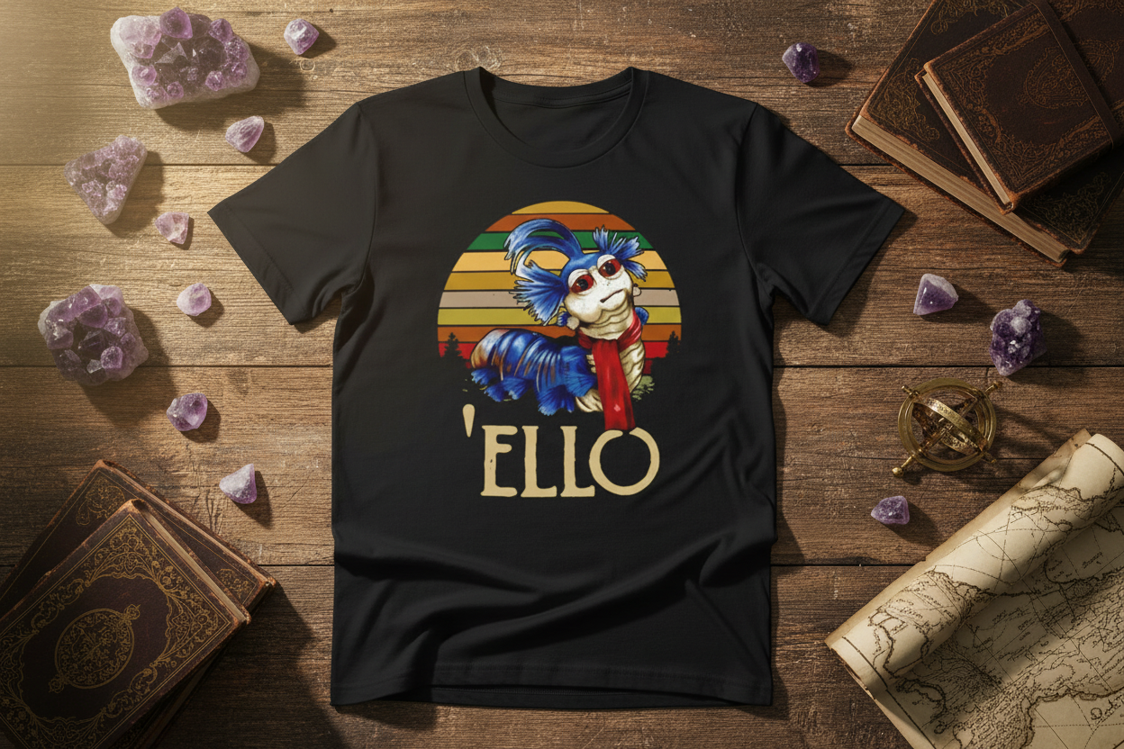 Labyrinth t-shirt with fantasy props