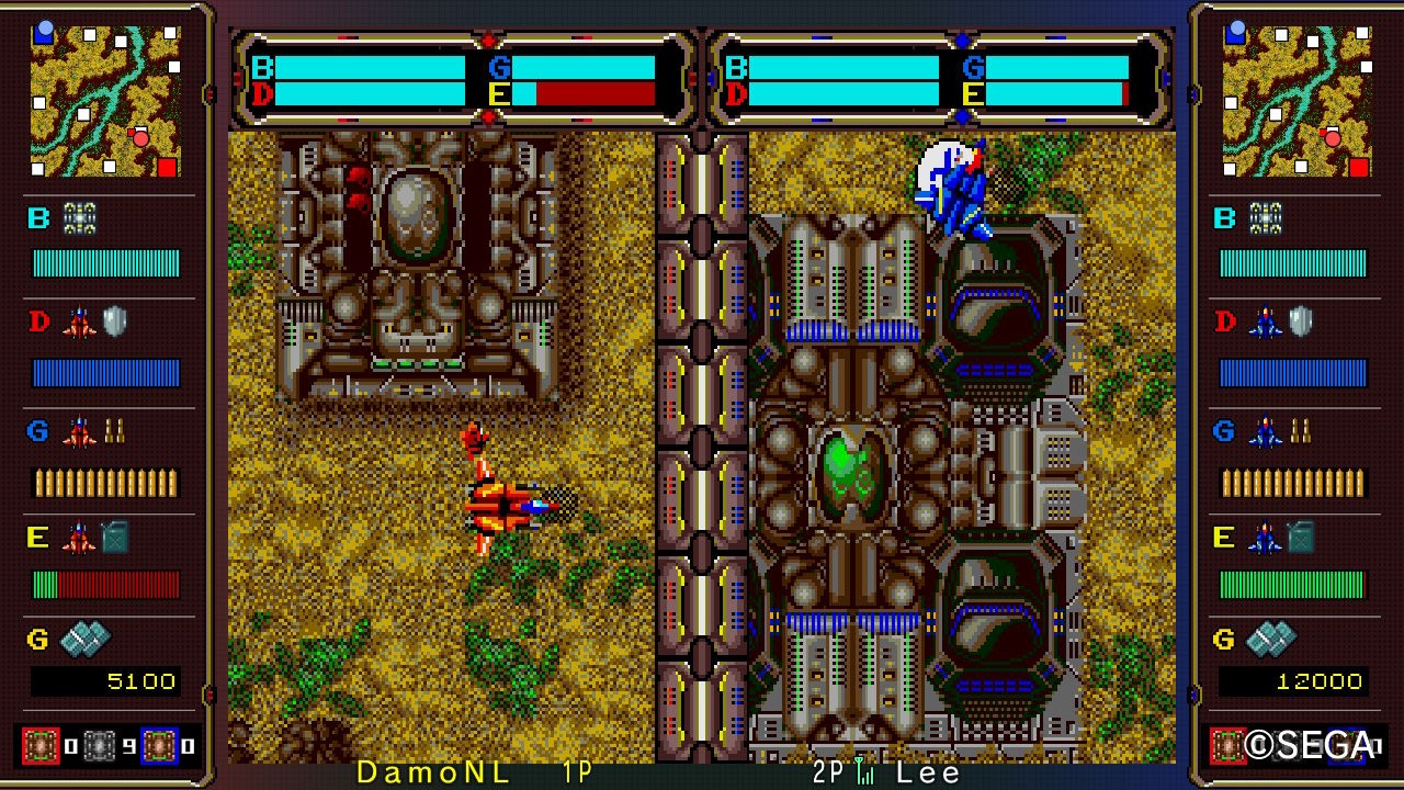 Herzog Zwei (Genesis Compatible) - Reproduction Video Game Cartridge with Case and Manual