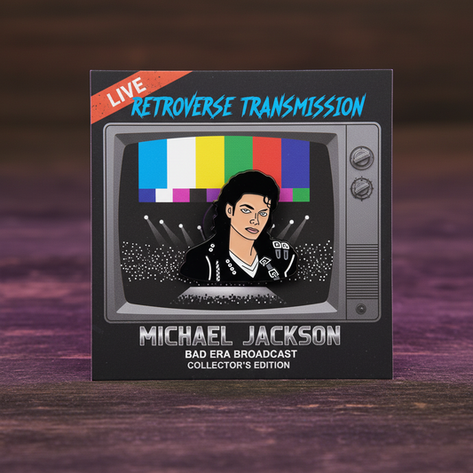Michael Jackson Clothes Badge – 80s Style Lapel Jewelry for Music Lovers
