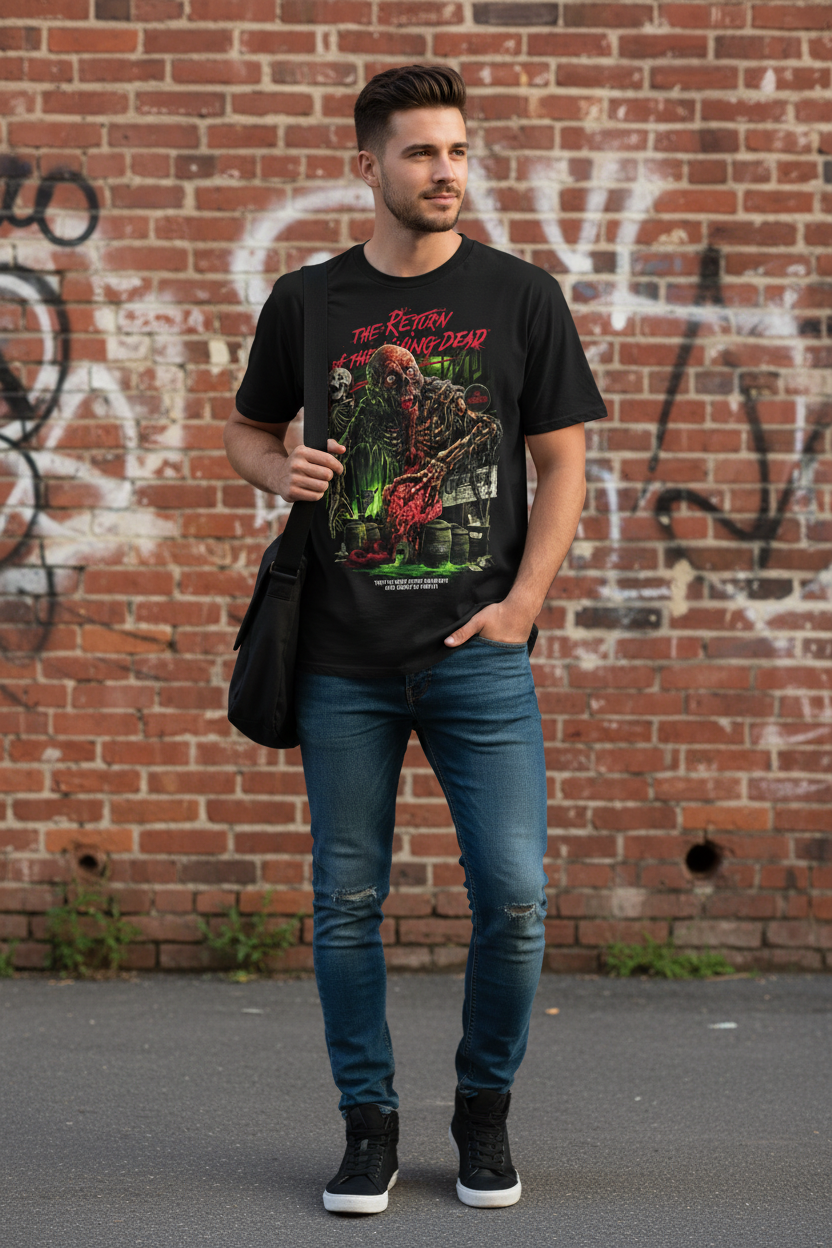 Male model lifestyle shot