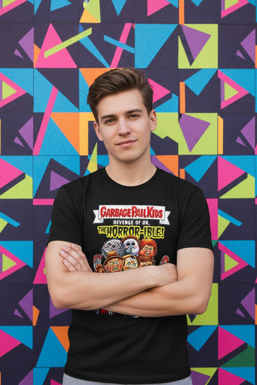 Male model retro wall