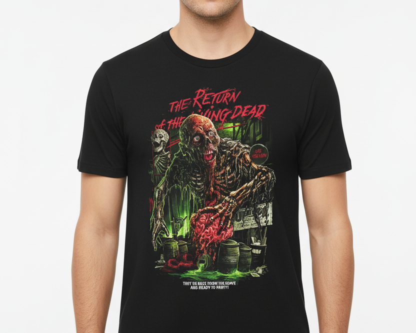 Return of the Living Ddead graphic tee