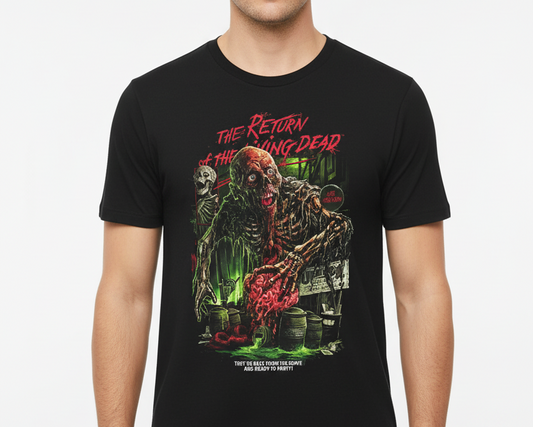 Return of the Living Ddead graphic tee