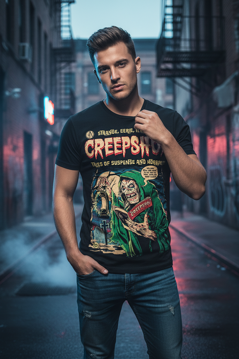 Male model urban setting