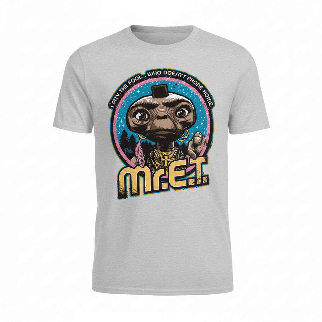 Mr. E.T. tee in gray