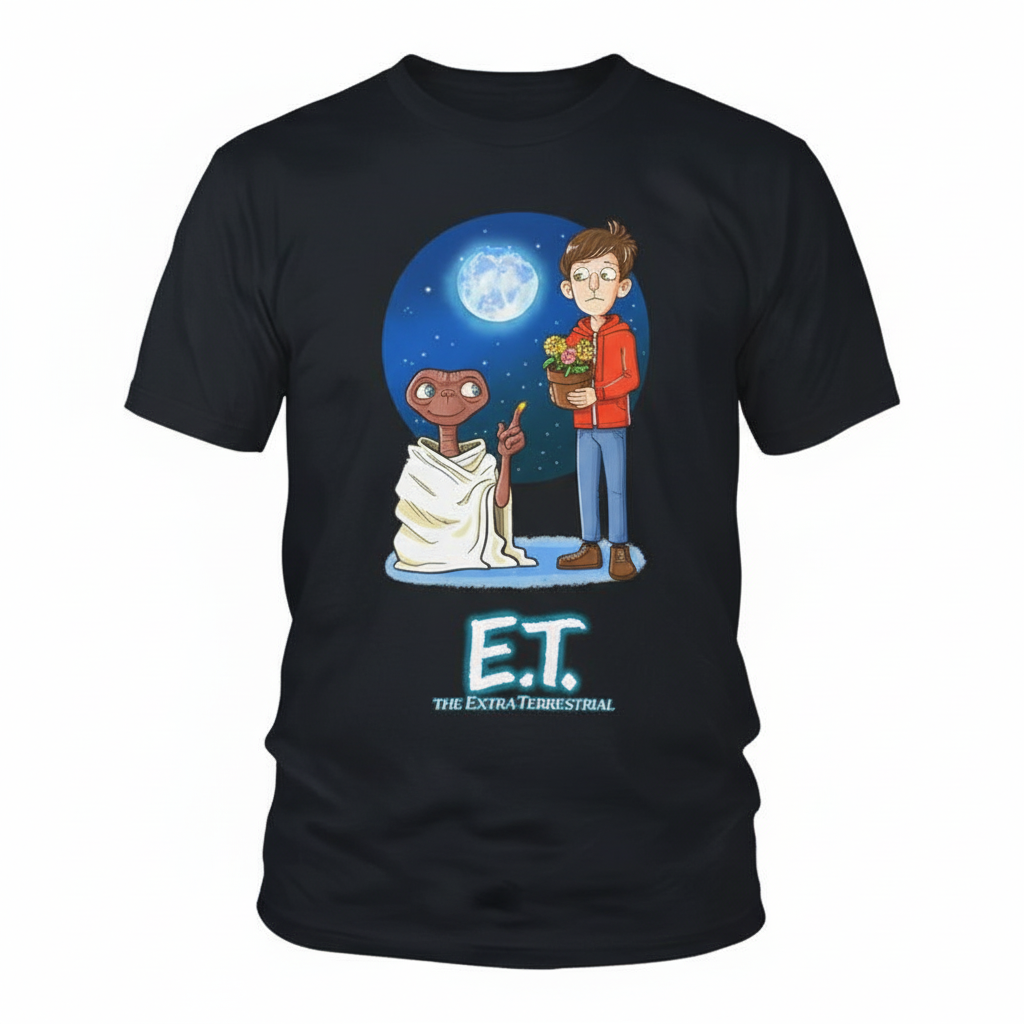 Navy Blue E.T. t-shirt