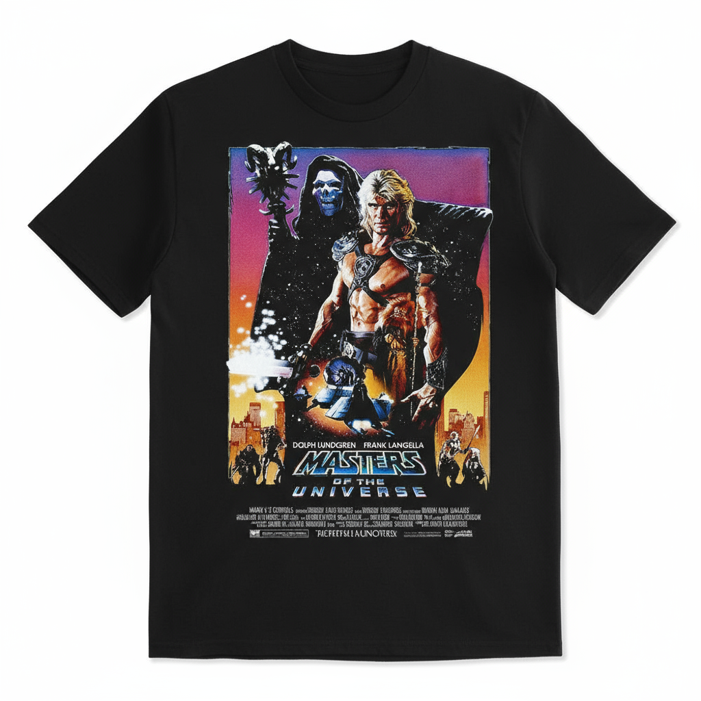 Navy Masters of the Universe t-shirt