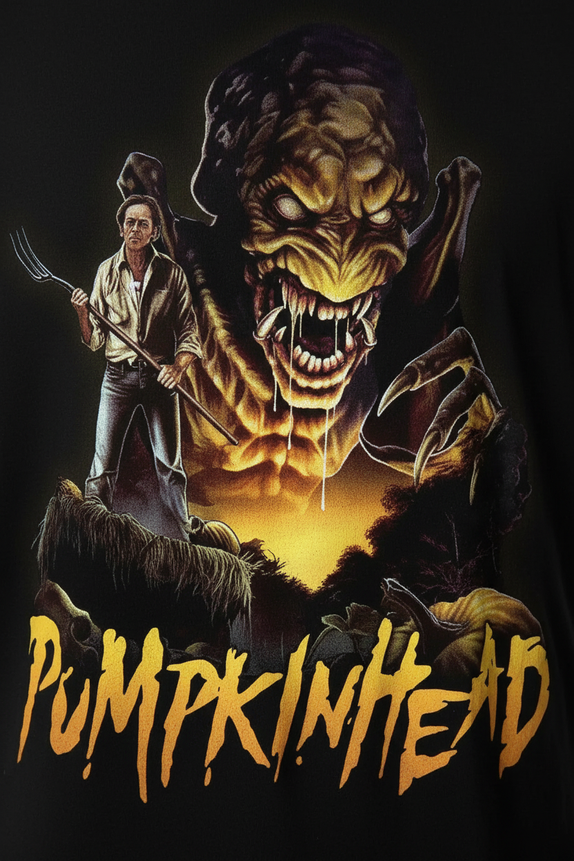 Pumpkinhead Shirt Extreme Detail