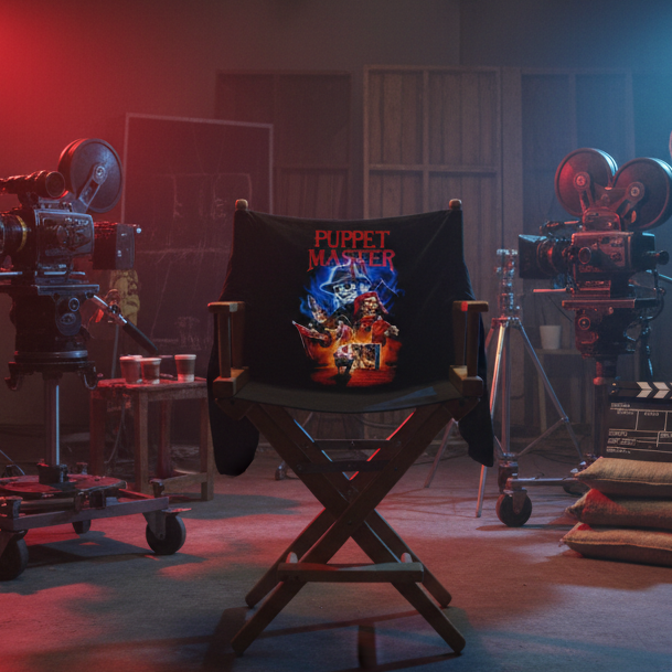 Puppet Master t-shirt on movie set