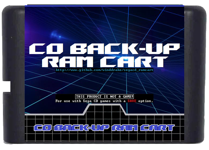 Sega CD RAM Cart v1.1 - Open Source KiCad Backup Memory Cartridge for Sega CD Mega CD Console