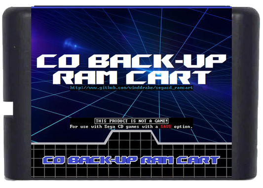 Sega CD RAM Cart v1.1 - Open Source KiCad Backup Memory Cartridge for Sega CD Mega CD Console