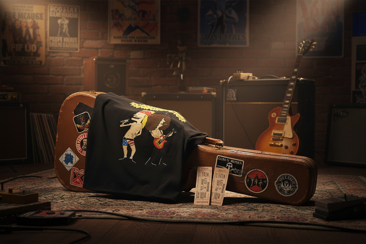 Beavis Butthead Guns N Roses Parody Rock Studio Setup