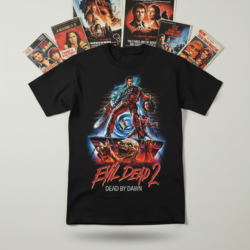 Styled with VHS and posters