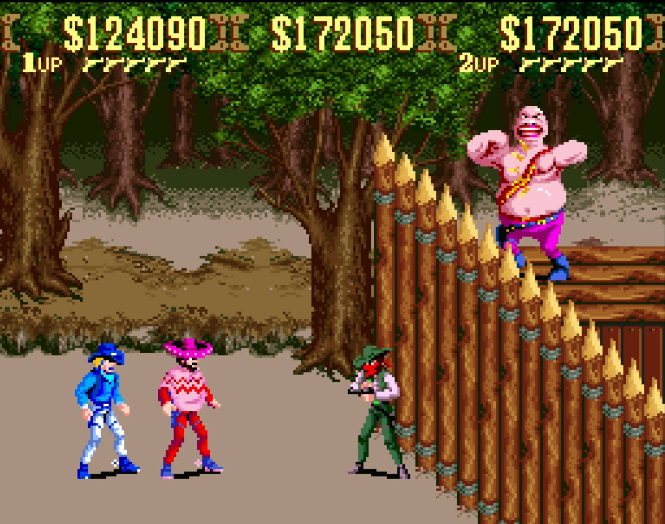 Sunset Riders (SNES Compatible) - Reproduction Video Game Cartridge