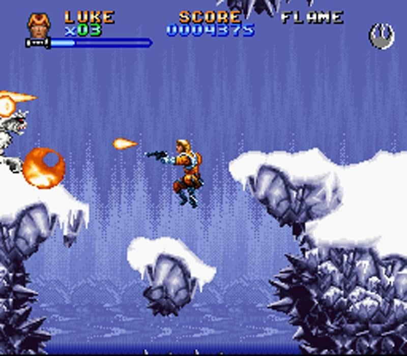 Super Star Wars: The Empire Strikes Back (SNES Compatible) - Reproduction Video Game Cartridge with Case and Manual