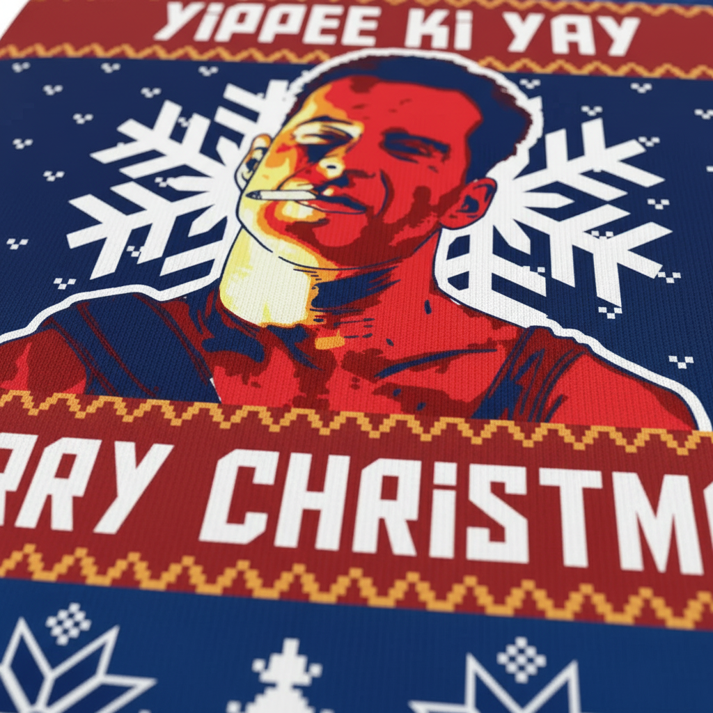 Sweater design close-up