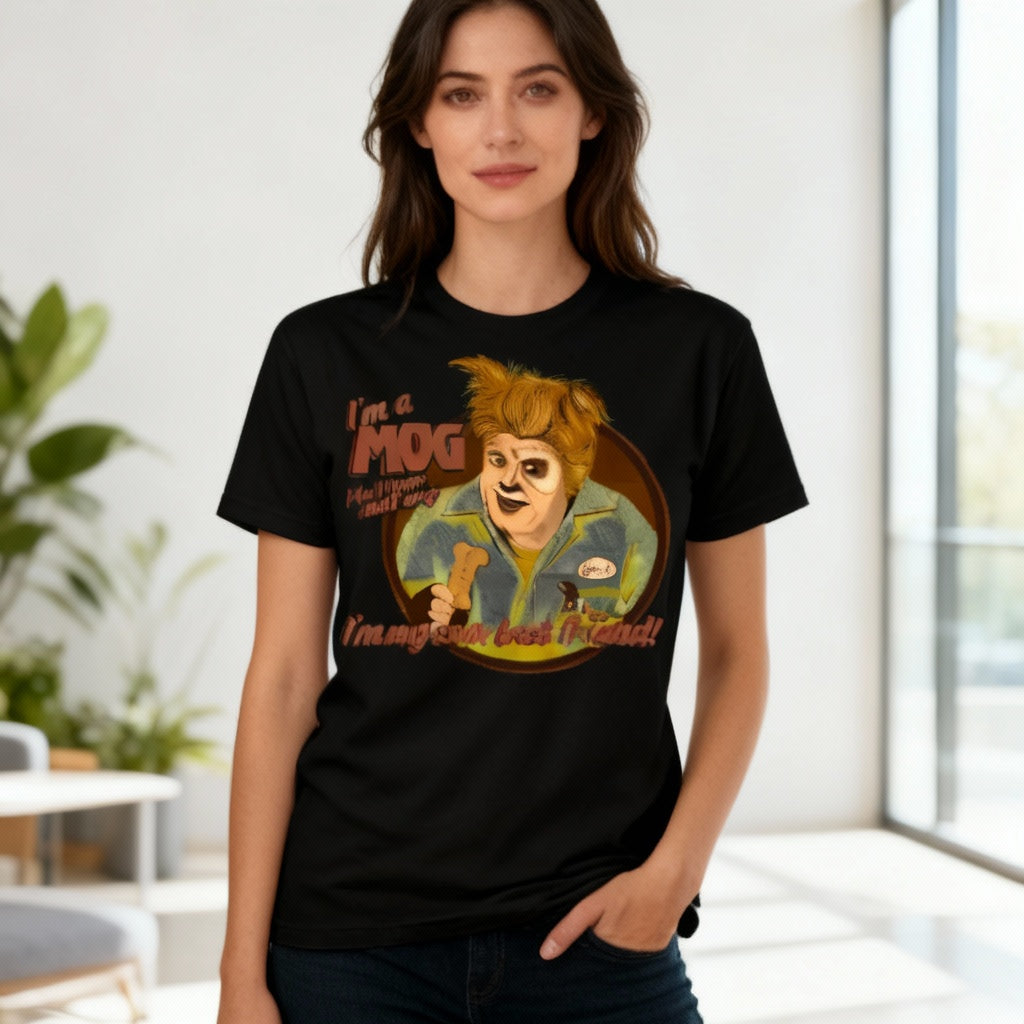 Woman wearing Spaceballs Mog T-Shirt