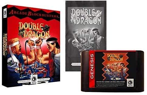 Double Dragon (Sega Genesis) - Reproduction Video Game Cartridge