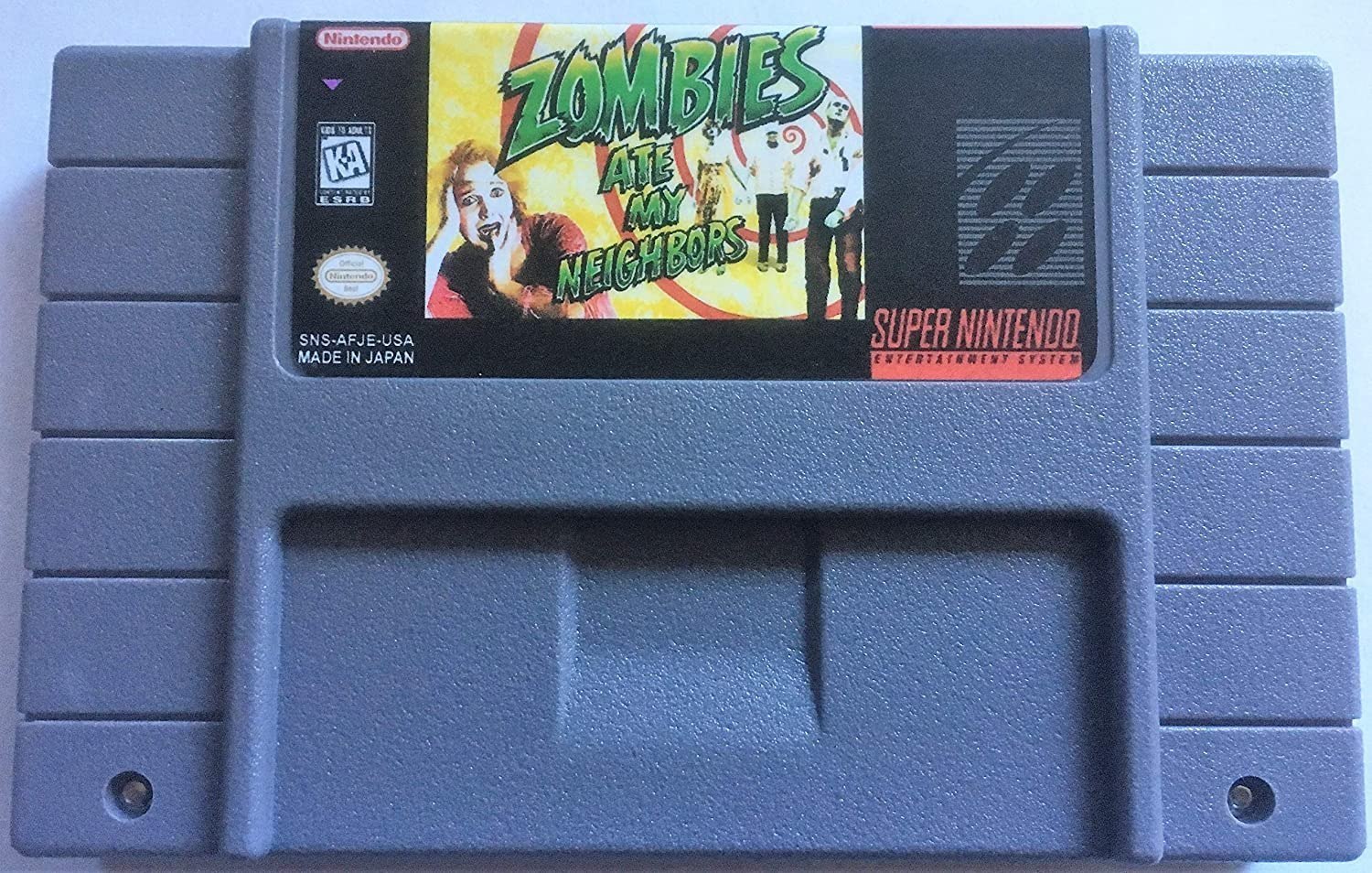 Zombies Ate My Neighbors Super Nintendo Video Game Inspired 