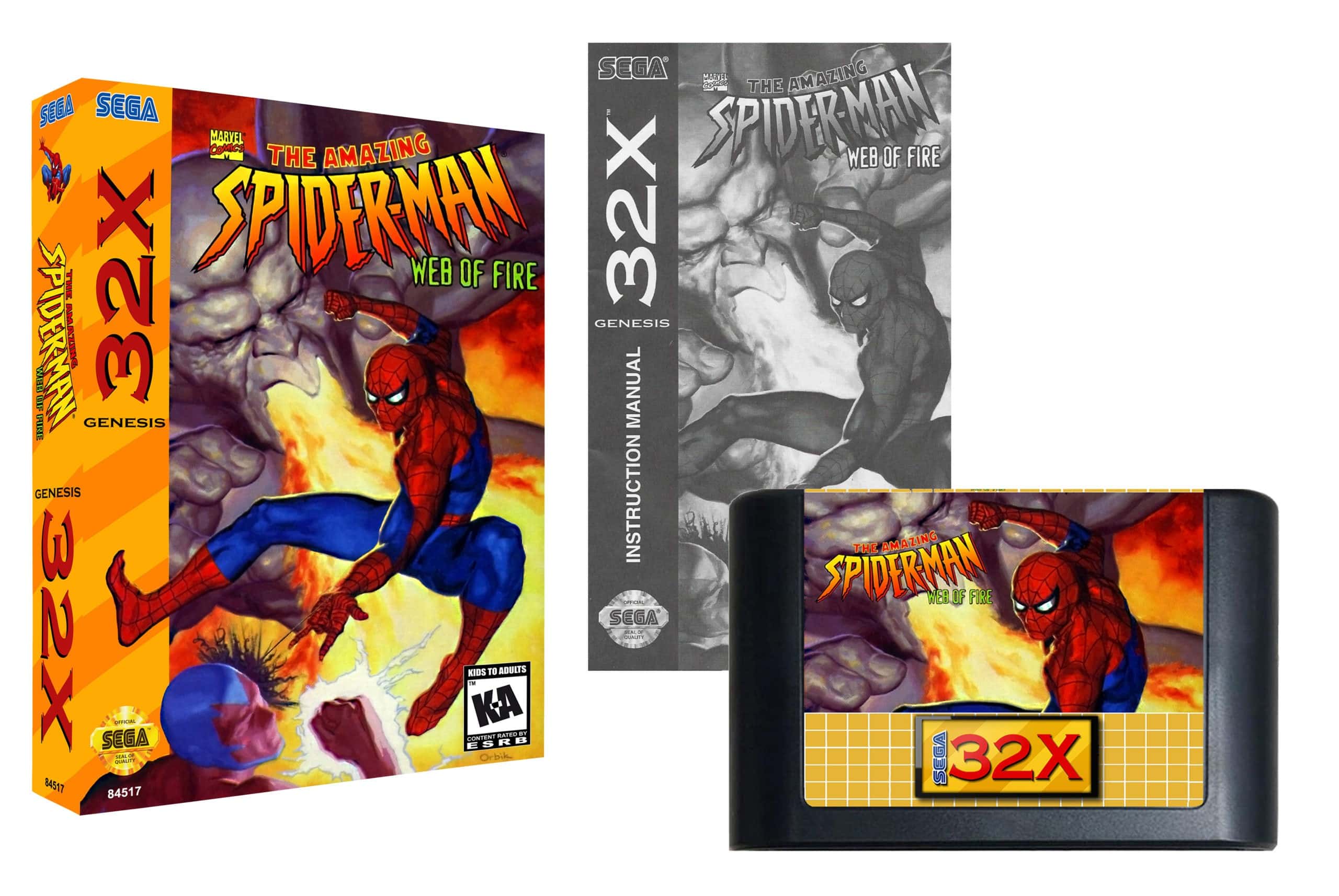 The Amazing Spider-Man: Web of Fire (Sega Genesis 32X