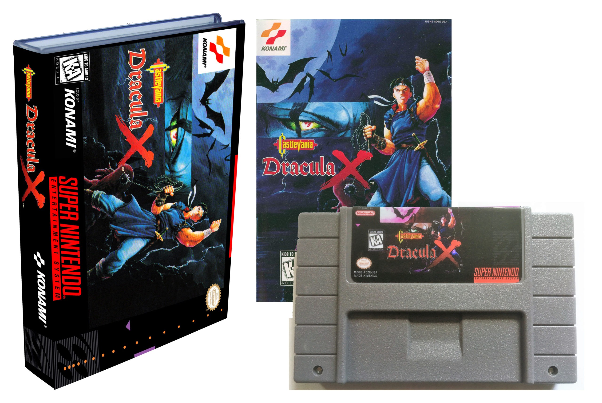 Castlevania Dracula X Super Nintendo Snes Reproduction Video Game