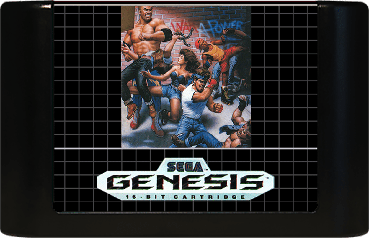 Streets of Rage 2 (Sega Genesis) - Reproduction Video Game