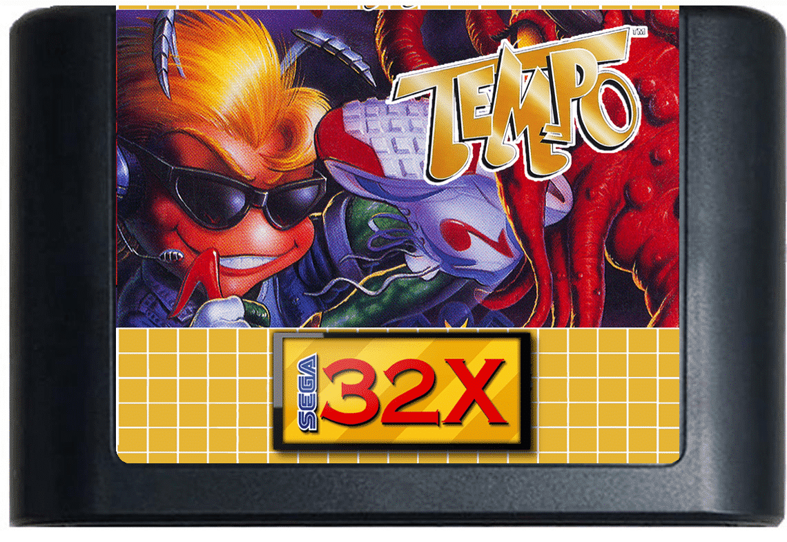 Tempo (Sega Genesis 32X) - Reproduction Video Game Cartridge -