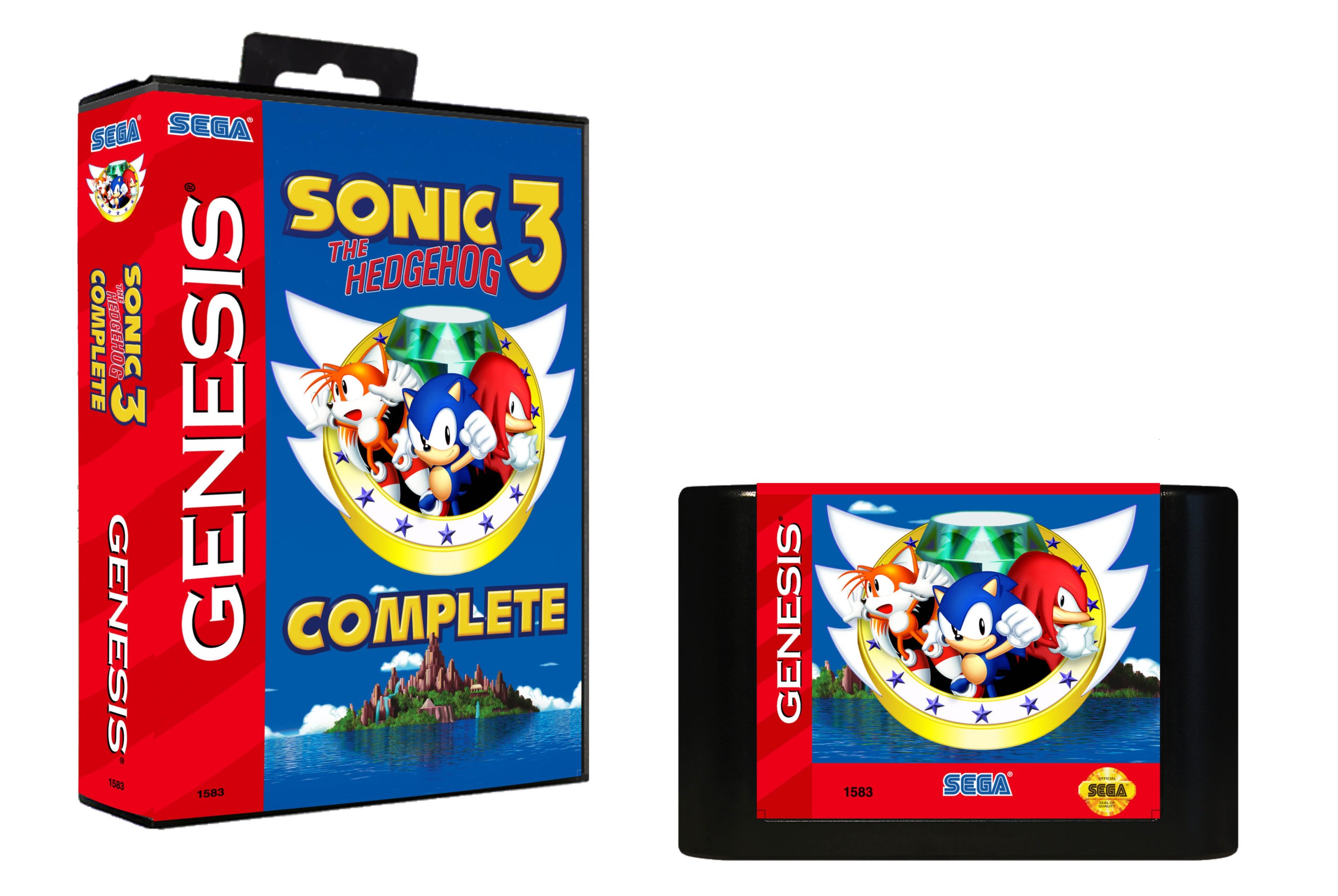 Buy Sonic the Hedgehog 3 Sega Genesis Reproduction/custom Online in India 